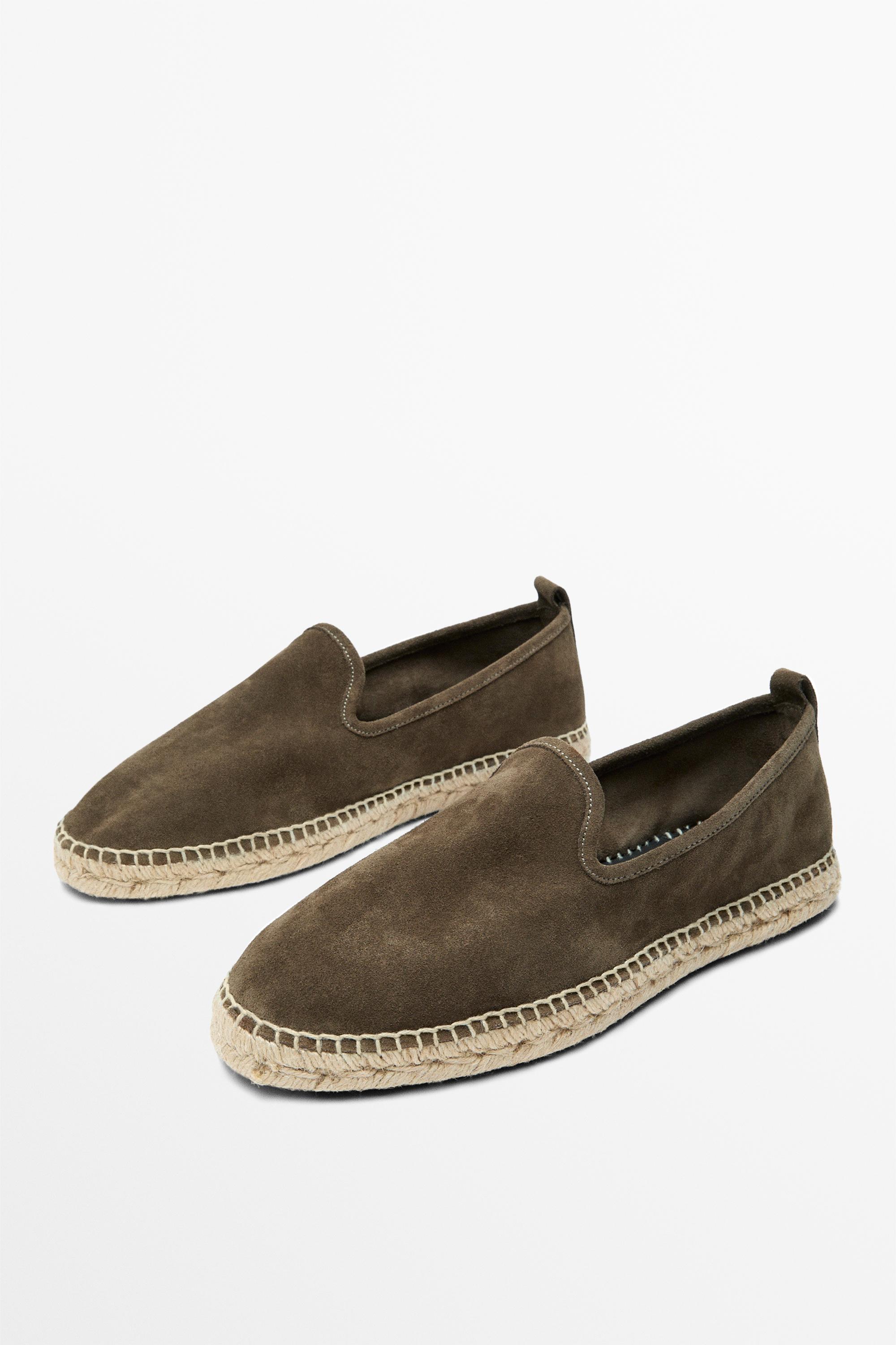 Espadrille en cuir